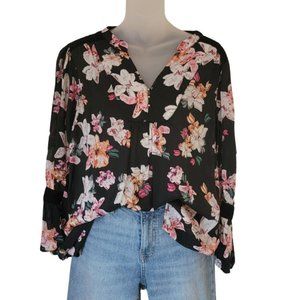 Floral Blouse Long Sleeve